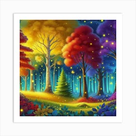 Fairy Forest 3 Art Print