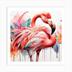 Flamingo Art Print