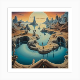 Dreamscape art Art Print