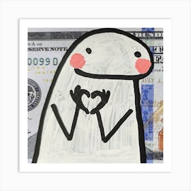 Valentine'S Day flork Art Print