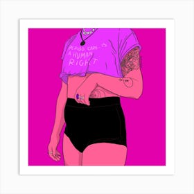 Period Rights Art Print