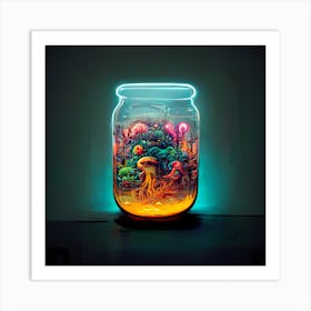 Jars 1 Art Print