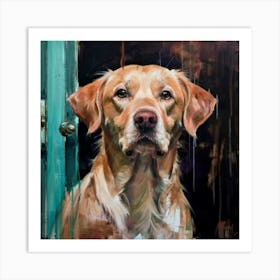 Golden Retriever Art Print