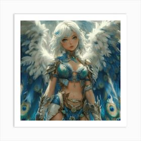 Angel warrior Art Print