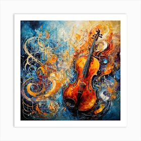 Violin Art Art Print