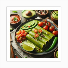 Mexican Food Art Print