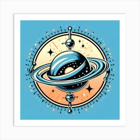 Saturn 5 Art Print