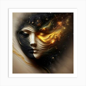 Face Of The Universe Art Print