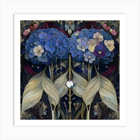 Hydrangeas II Art Print