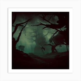 Terrors In The Wild Art Print