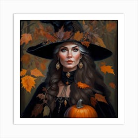 Witch 17 Art Print