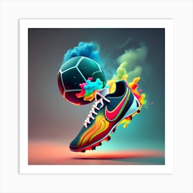 Nike Mercurial Soccer Ball Art Print