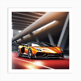 Lamborghini Huracan 25 Art Print