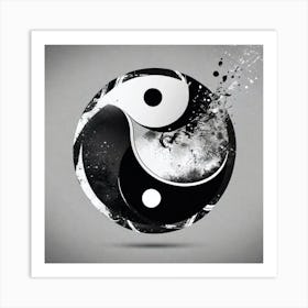 Yin Yang 32 Art Print