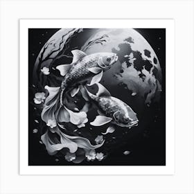 Koi Fish 5 Art Print