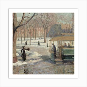 Cities Paris 13 Art Print