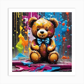 Teddy Bear 3 Art Print