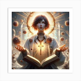 Book Of The Dead Art Print