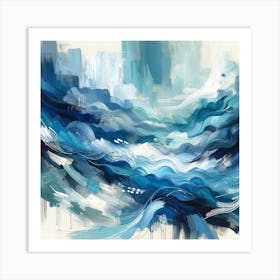 Ocean Waves Art Print