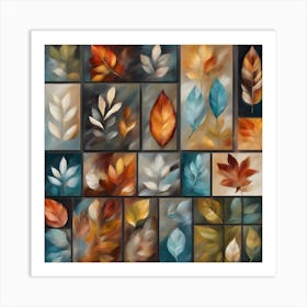 Autumn Leaves 3 Art Print