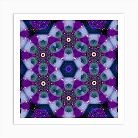 Eye Psychedelic Fractal Art Print