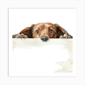 Dachshund Dog 1 Art Print