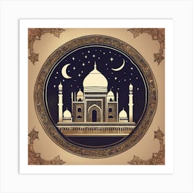 Taj Mahal, Agra Art Print