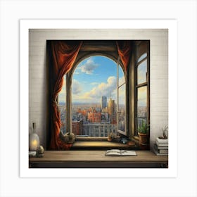 New York City View Art Print