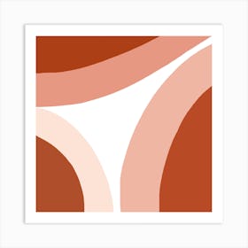 Abstract Nude Painting Art Print