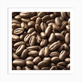 Coffee Beans 421 Art Print