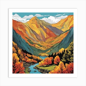 Autumn In Colorado Art Print