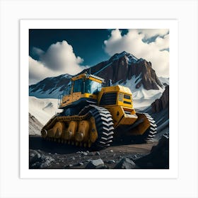 Buldozer Mountain (14) Art Print