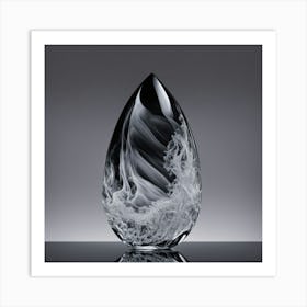 Glass Sculpture 6 Art Print