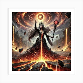 Queen Sorath Seismic Rift Art Print