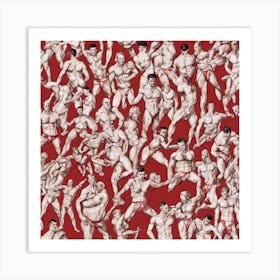 Nude Men 1 Art Print