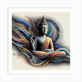 Buddha 12 Art Print