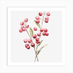 Red Berries Art Print