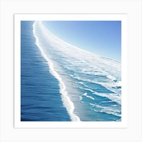 Ocean - Ocean Stock Videos & Royalty-Free Footage Art Print