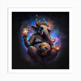 Shree Ganesha 8 Art Print