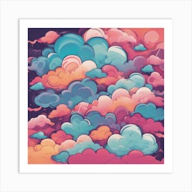 Clouds In The Sky 1 Art Print