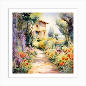 Sensual Watercolors Art Print