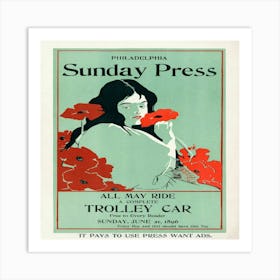 Philadelphia Sunday Press Art Print