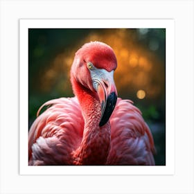 Flamingo 8 Art Print