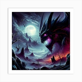 Dark Fantasy Art 1 Art Print