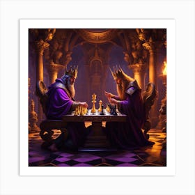 Chess Art Print