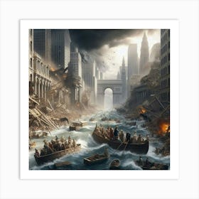 Great Flood 1 Art Print