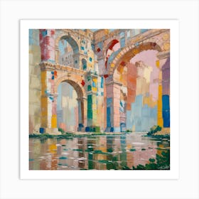 Arches Of Rome Art Print