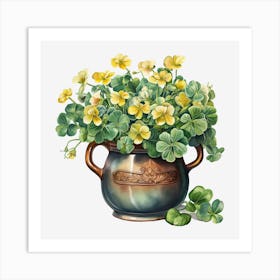 Blooming Tea (4) Art Print