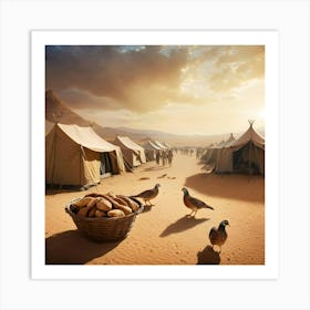 Egyptian Desert Art Print