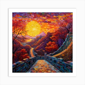 Great Wall Of China 2 Art Print